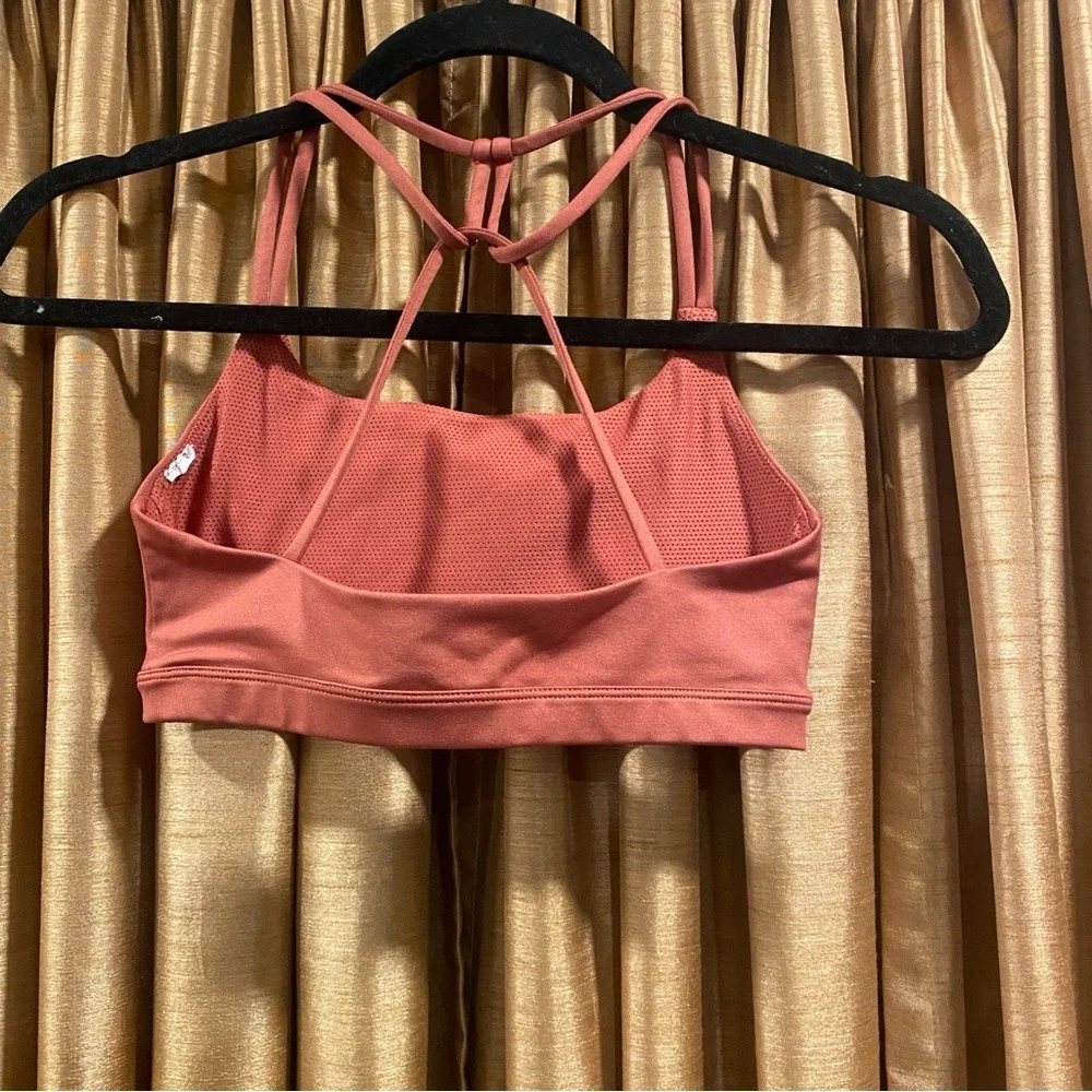 Nike Coral Strappy Sports‎ Bra Dri-FIT Size S